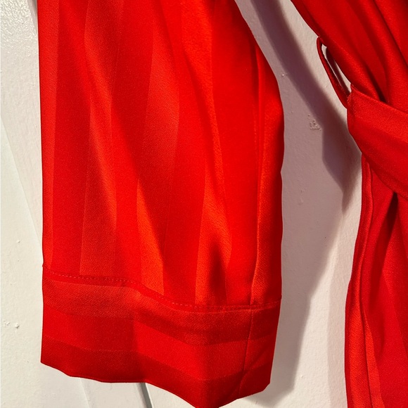 Dynamite Lapels Striped Jacket in Red (Brand New With No Tags) - Picture 3 of 11